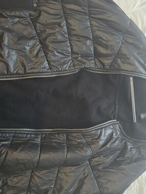 Kenneth Cole New York Black Quilted Puffer Jacket